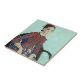 Vincent van Gogh - La Mousme Fliese (Seite)