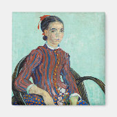 Vincent van Gogh - La Mousme Magnet (Vorne)