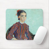 Vincent van Gogh - La Mousme Mousepad (Mit Mouse)