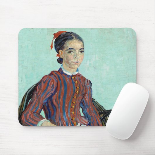 Vincent van Gogh - La Mousme Mousepad (Mit Mouse)