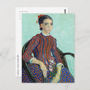 Vincent van Gogh - La Mousme Postkarte