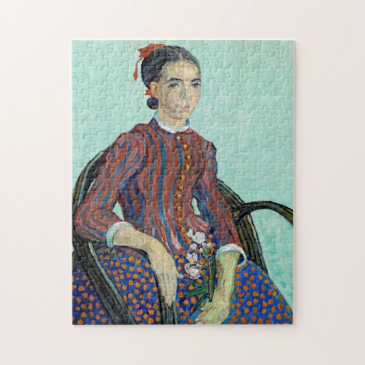 Vincent van Gogh - La Mousme Puzzle (Vertikal)