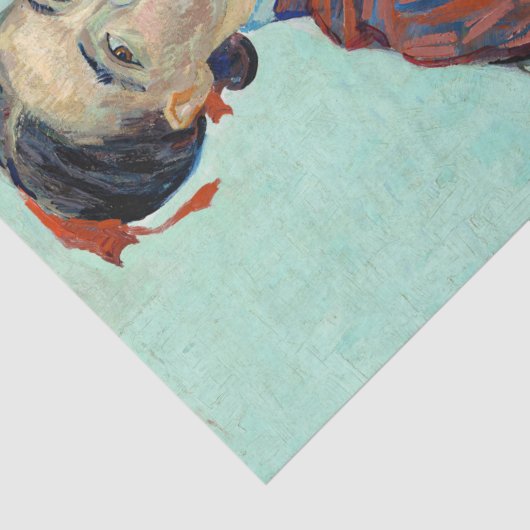 Vincent van Gogh - La Mousme Seidenpapier (Detail)
