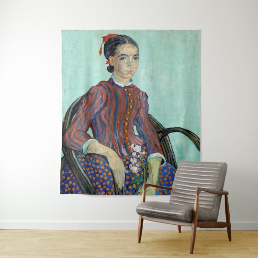 Vincent van Gogh - La Mousme Wandteppich (Beispiel)