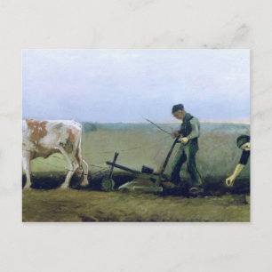Vincent van Gogh Labor - und Bauernpflanzung Postkarte