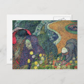 Vincent van Gogh | Ladys of Arles , 1888 Postkarte (Vorne/Hinten)