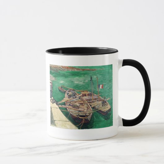 Vincent van Gogh | landenBühne mit Booten, 1888 Tasse (Rechts)