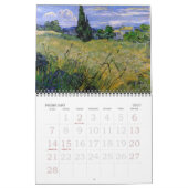 Vincent van Gogh Landscapes Kalender 2012 (Feb 2027)