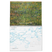 Vincent van Gogh Landscapes Vintage Kunst Kalender (Mär 2026)