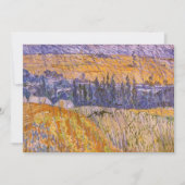 Vincent van Gogh - Landschaft bei Auvers im Regen (Vorderseite)