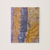 Vincent van Gogh - Landschaft bei Auvers im Regen Puzzle (Vertikal)