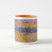 Vincent van Gogh - Landschaft bei Auvers im Regen Tasse (Zentrum)