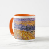 Vincent van Gogh - Landschaft bei Auvers im Regen Tasse (Vorderseite Links)