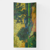 Vincent van Gogh - Landschaft bei Twilight Banner (Vertikal)