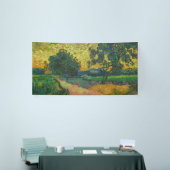 Vincent van Gogh - Landschaft bei Twilight Banner (Messeveranstaltung)