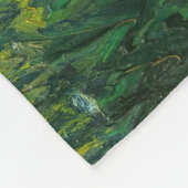 Vincent van Gogh - Landschaft bei Twilight Fleecedecke (Ecke)