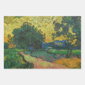Vincent van Gogh - Landschaft bei Twilight Geschenkpapier Set (Vorderseite 3)
