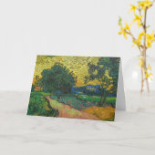 Vincent van Gogh - Landschaft bei Twilight Karte (Gelbe Blume)