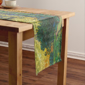 Vincent van Gogh - Landschaft bei Twilight Kurzer Tischläufer (Beispiel)