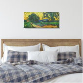Vincent van Gogh - Landschaft bei Twilight Leinwanddruck (Insitu (Schlafzimmer))