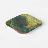 Vincent van Gogh - Landschaft bei Twilight Pappteller (Gewinkelt)