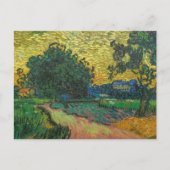 Vincent van Gogh - Landschaft bei Twilight Postkarte (Vorderseite)