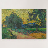 Vincent van Gogh - Landschaft bei Twilight Puzzle (Horizontal)