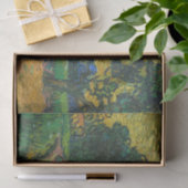 Vincent van Gogh - Landschaft bei Twilight Seidenpapier (Geschenk)