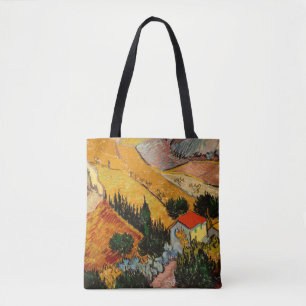 Vincent van Gogh - Landschaft, Haus und Pflüger Tasche