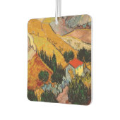 Vincent van Gogh - Landschaft, Haus und Plowman Autolufterfrischer (Links)