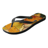 Vincent van Gogh - Landschaft, Haus und Plowman Badesandalen (Schrägansicht)