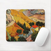 Vincent van Gogh - Landschaft, Haus und Plowman Mousepad (Mit Mouse)