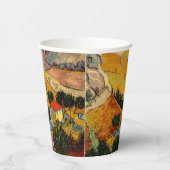 Vincent van Gogh - Landschaft, Haus und Plowman Pappbecher (Rechts)