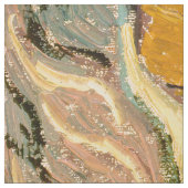 Vincent van Gogh - Landschaft, Haus und Plowman Stoff (Muster)
