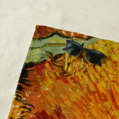 Vincent van Gogh - Landschaft, Haus und Plowman Strandtuch (Beispiel)