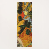 Vincent van Gogh - Landschaft, Haus und Plowman Yogamatte (Rückseite)