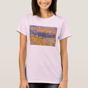 Vincent van Gogh - Landschaft in Auvers im Regen T-Shirt
