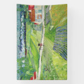 Vincent van Gogh - Landschaft mit Beförderung & Zu Banner (Vertikal)