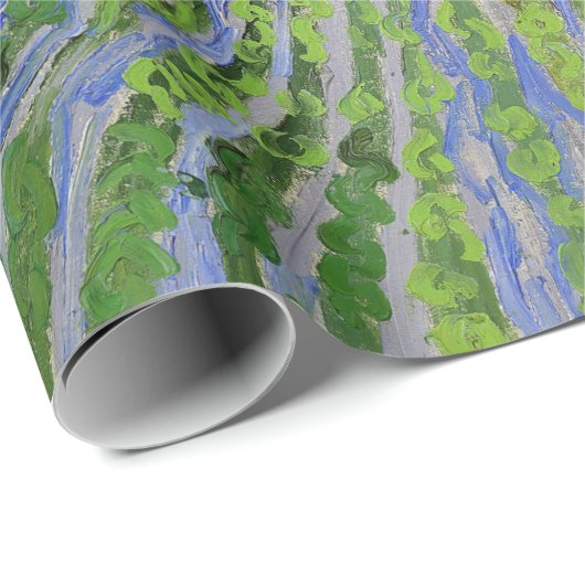 Vincent van Gogh - Landschaft mit Beförderung & Zu Geschenkpapier (Rolleneckpunkt)