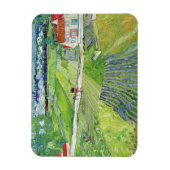 Vincent van Gogh - Landschaft mit Beförderung & Zu Magnet (Vertikal)