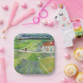 Vincent van Gogh - Landschaft mit Beförderung & Zu Pappteller (Party)