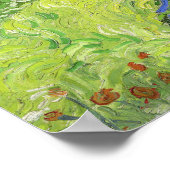 Vincent van Gogh - Landschaft mit Beförderung & Zu Poster (Ecke)