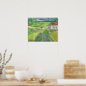 Vincent van Gogh - Landschaft mit Beförderung & Zu Poster (Küche)