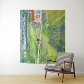 Vincent van Gogh - Landschaft mit Beförderung & Zu Wandteppich (Beispiel)