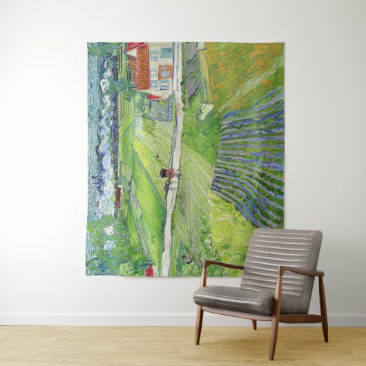 Vincent van Gogh - Landschaft mit Beförderung & Zu Wandteppich (Beispiel)