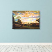 Vincent Van Gogh - Landschaft mit Dunes Fine Art Leinwanddruck (Insitu (Holzboden))