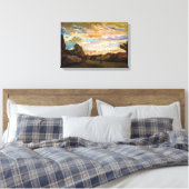 Vincent Van Gogh - Landschaft mit Dunes Fine Art Leinwanddruck (Insitu (Schlafzimmer))