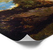 Vincent Van Gogh - Landschaft mit Dunes Fine Art Poster (Ecke)