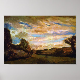 Vincent Van Gogh - Landschaft mit Dunes Fine Art Poster