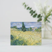 Vincent van Gogh | Landschaft mit grünem Mais, 188 Postkarte (Stehend Vorderseite)